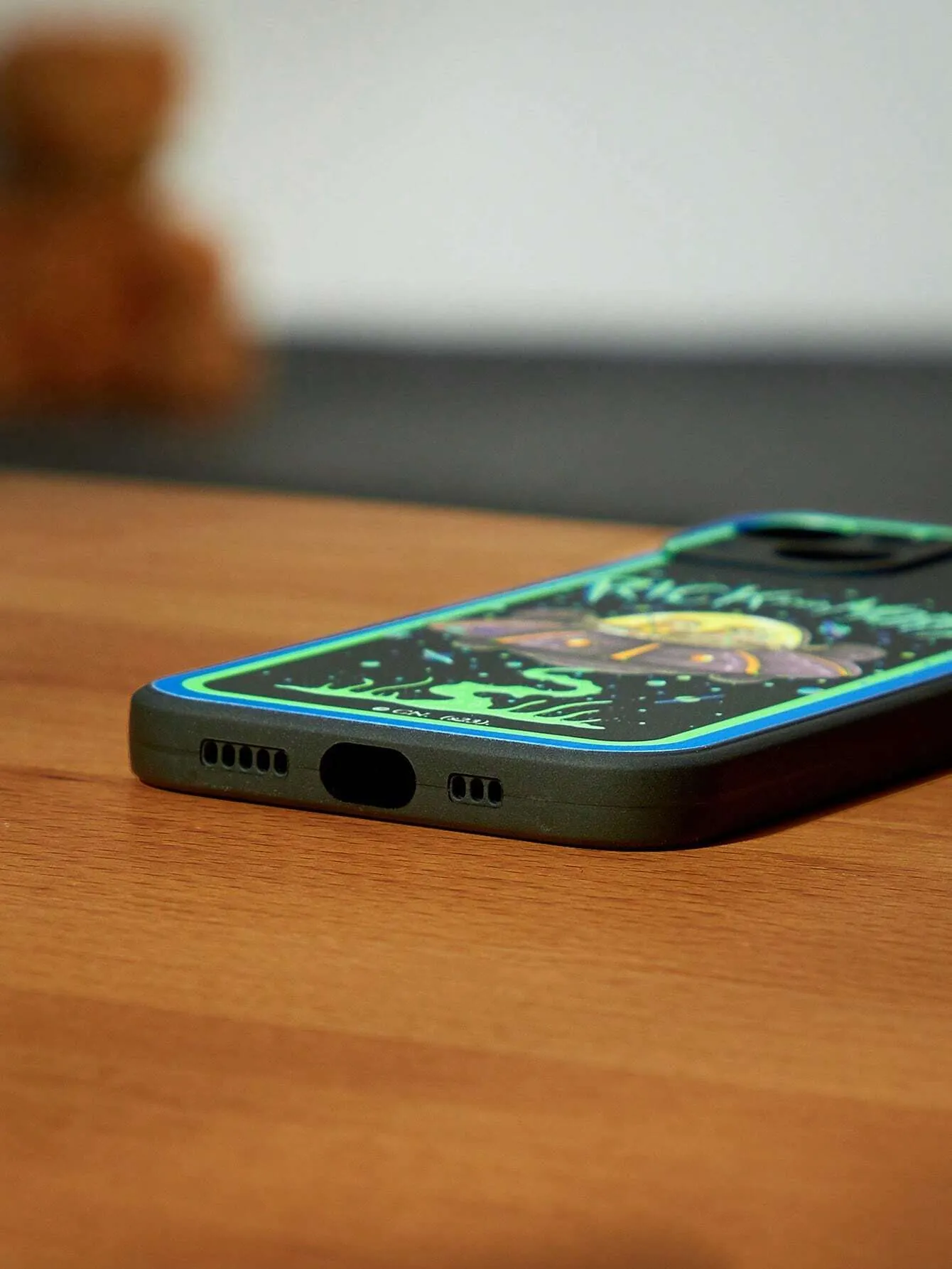 10167 2t-014 Funda para iPhone con diseño de Rick y Morty