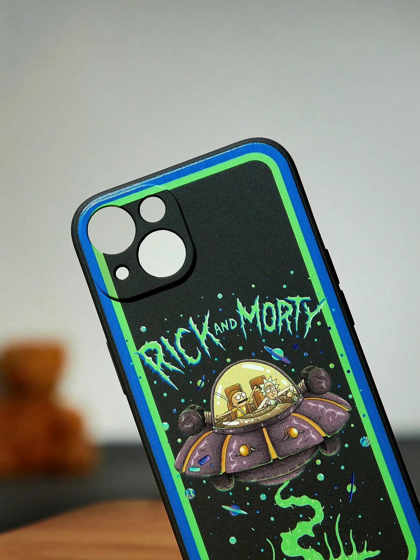 10167 2t-014 Funda para iPhone con diseño de Rick y Morty