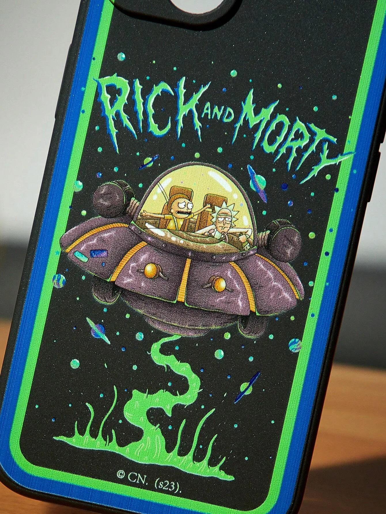10167 2t-014 Funda para iPhone con diseño de Rick y Morty