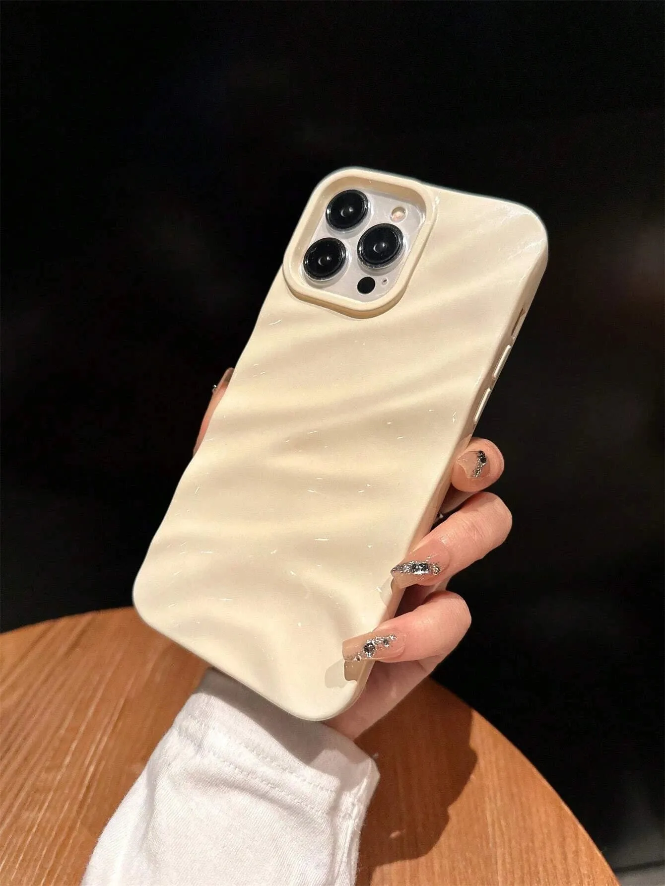 10176 2t-014 Funda para iPhone con textura anticaída