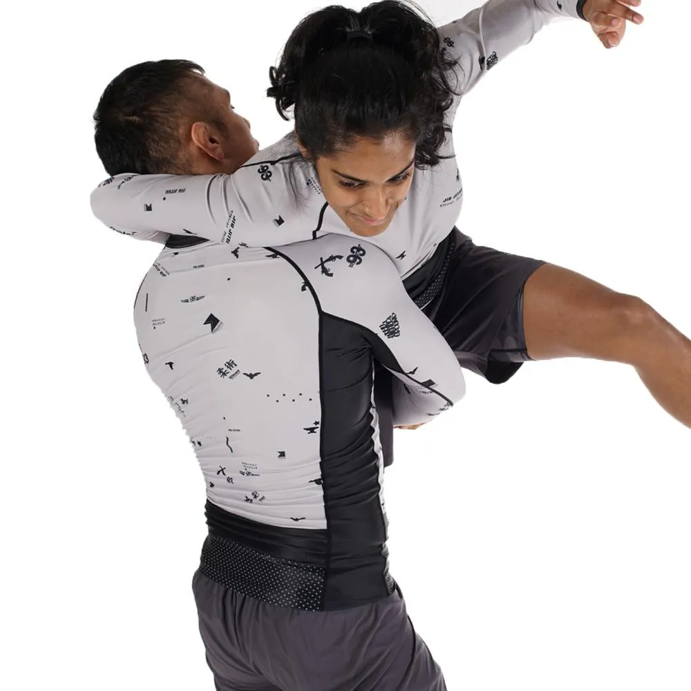 93brand "Splatter" Women's Rash Guard