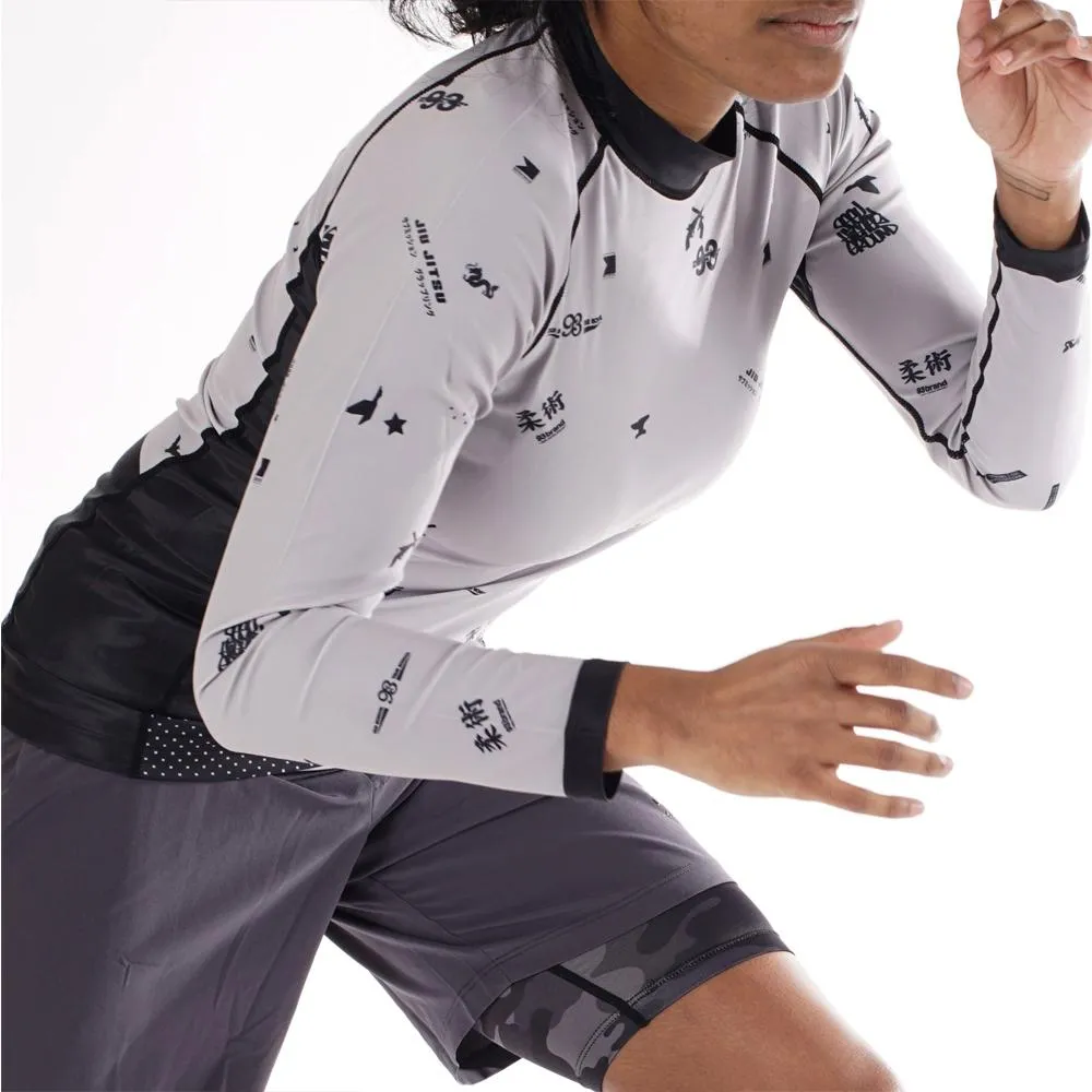 93brand "Splatter" Women's Rash Guard