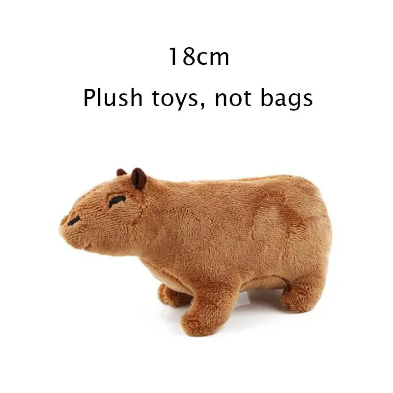 Adorable Capybara Plush Backpack for Kids & Teens - Soft & Stylish