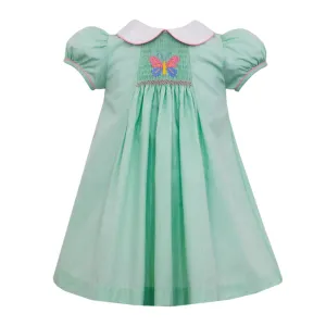 Anavini Butterflies Green Mini Gingham Float
