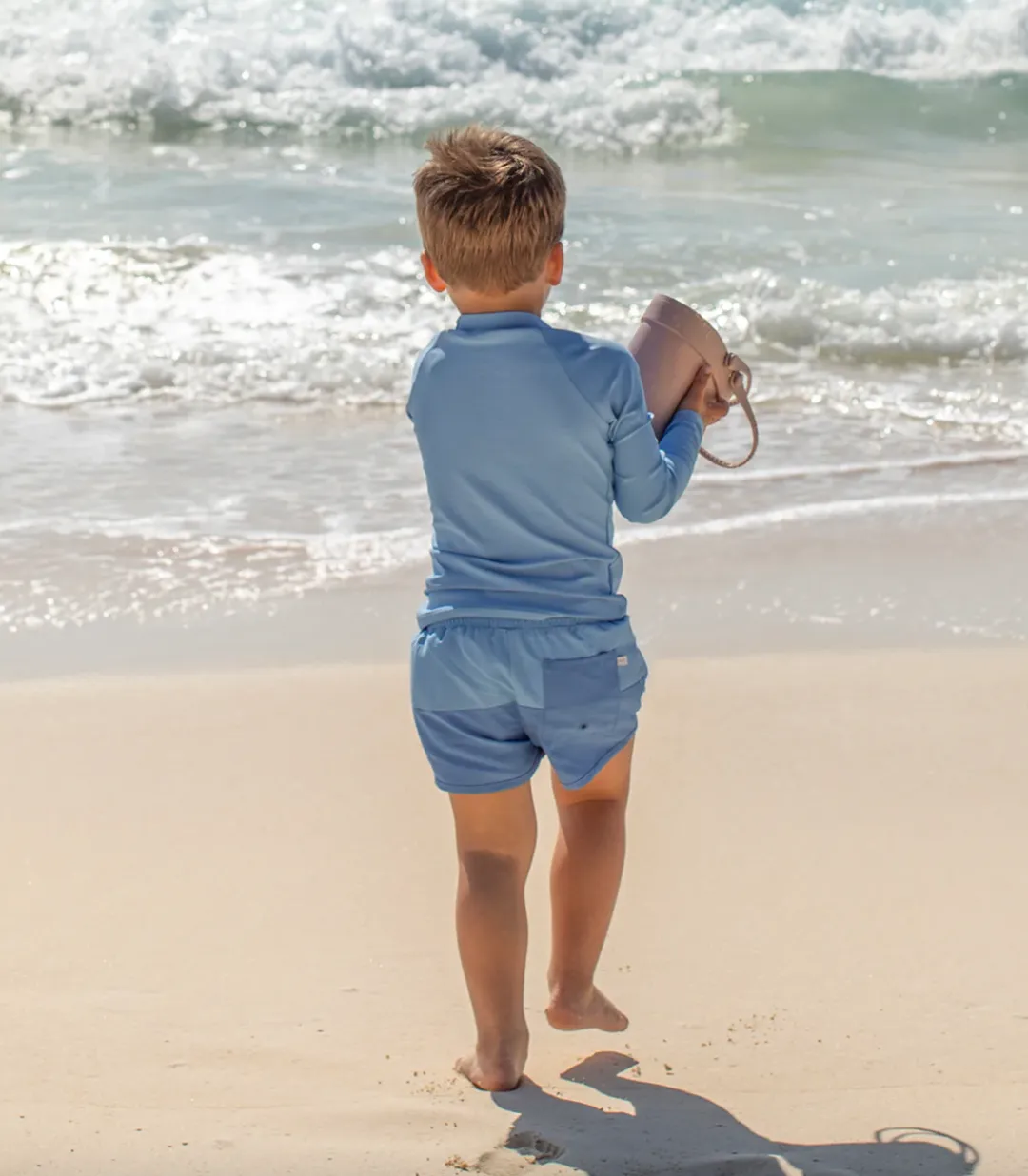 Boardie, Bermuda Blue Colorblock
