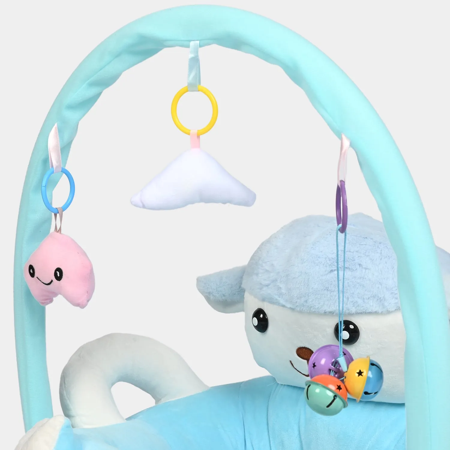 Cartoon Baby Floor Seat/Support Sofa Seat 6M  |  544-Blue