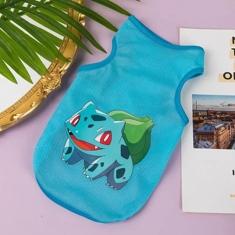 Cartoon Themed Dog Vest : Cute Apparel for Medium and Small Breeds