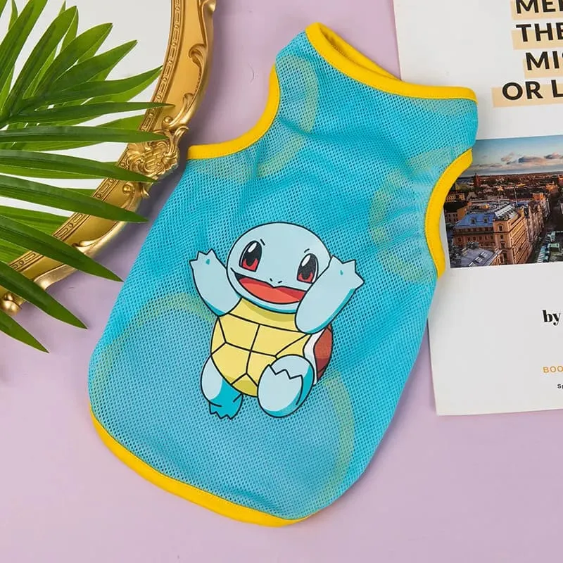 Cartoon Themed Dog Vest : Cute Apparel for Medium and Small Breeds