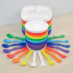 Children's Tableware Mini Rainbow Collection