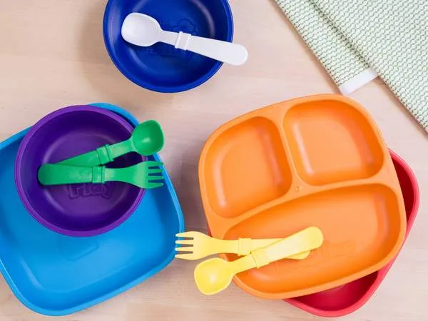 Children's Tableware Mini Rainbow Collection