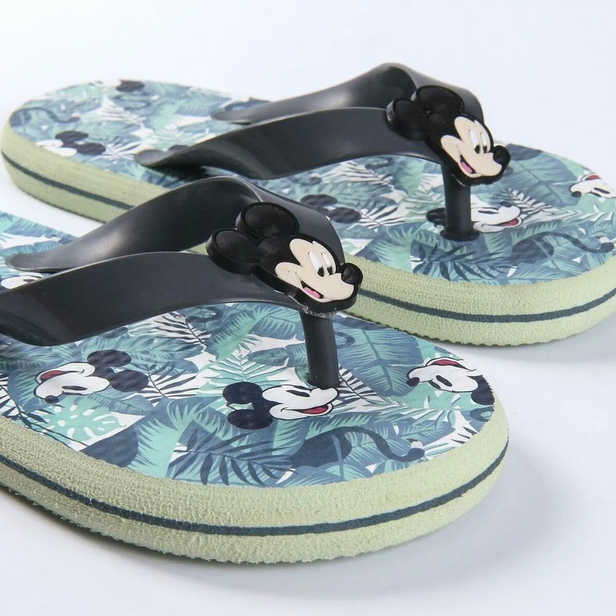Flip Flops For Children Mickey Mouse Green
