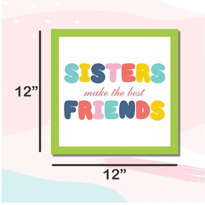 Girls Rule Wall Art (Set of 4)