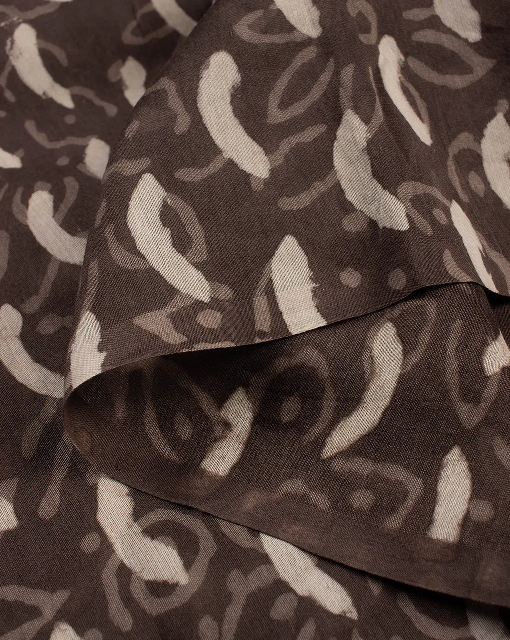 Kashish Hand Block Mercerized Chanderi Fabric