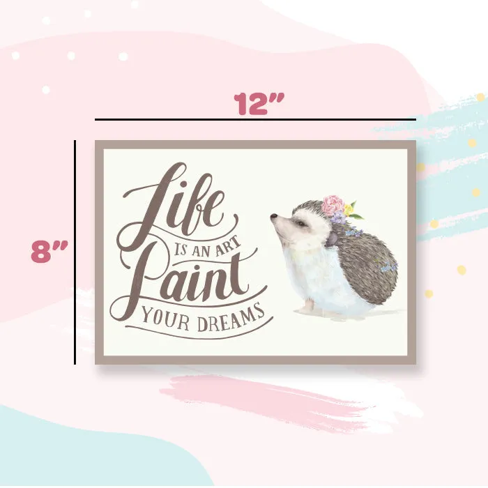 Life Paint Dreams Framed Wall Art (Set of 3)