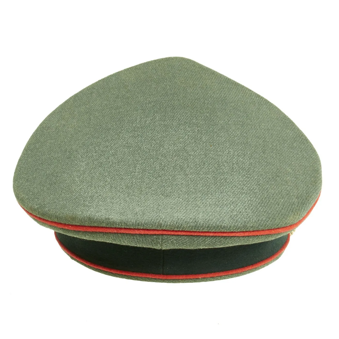 Original German WWII Army Heer Artillery Officers Visor Cap - Excellent Condition
