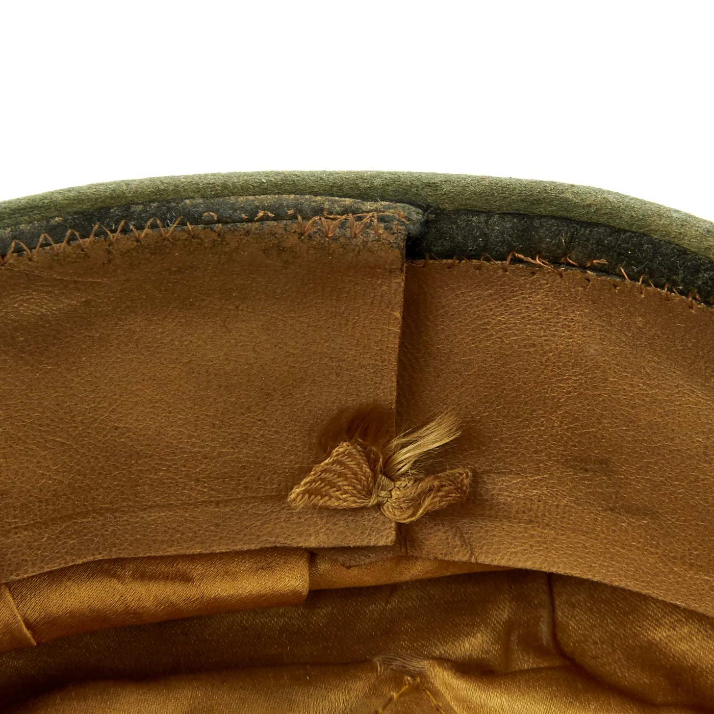 Original German WWII Army Heer EM/NCO Infantry Visor Crush Cap by H. Wiemeyer - Size 58