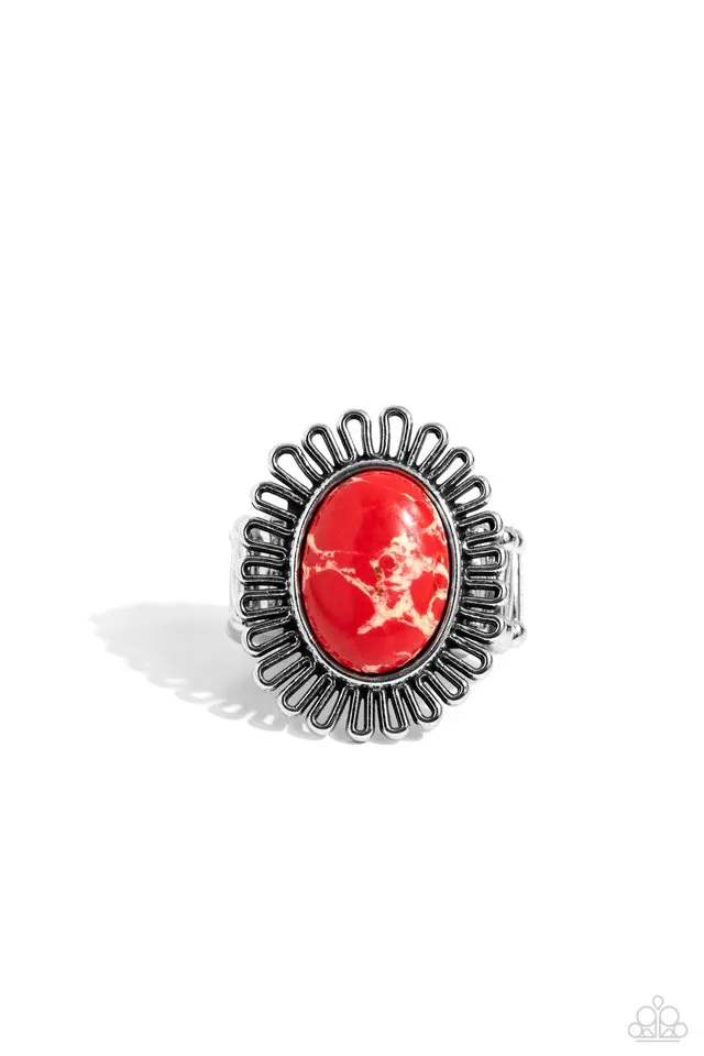 Paparazzi Ring ~ Anasazi Arbor - Red