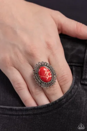 Paparazzi Ring ~ Anasazi Arbor - Red