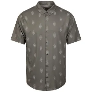 Printed Astoria Polo Anchor/Heather Quills - SS24