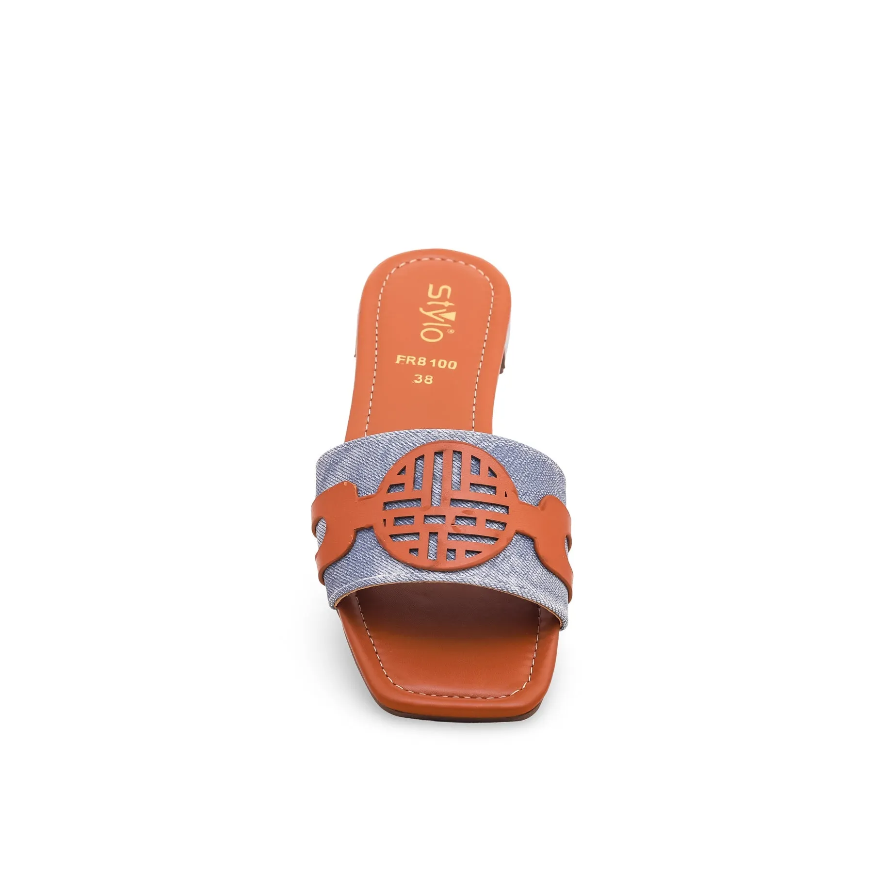 Sky Blue Formal Slipper FR8100