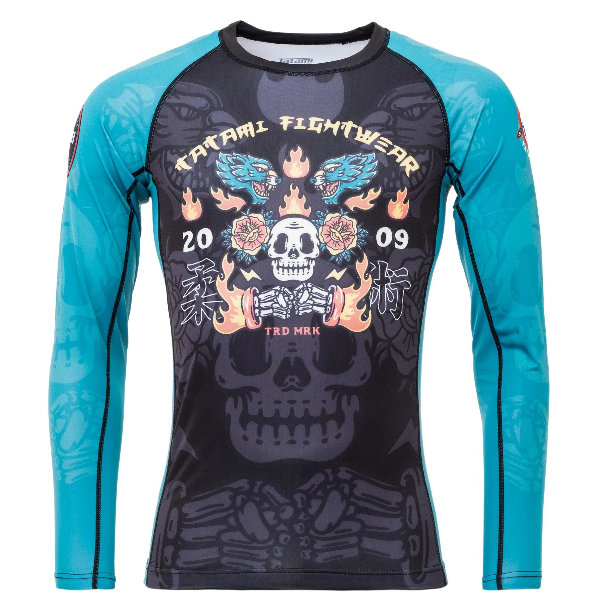 Tatami "Dia De Los Muertos" Eco Tech Recycled Rash Guard