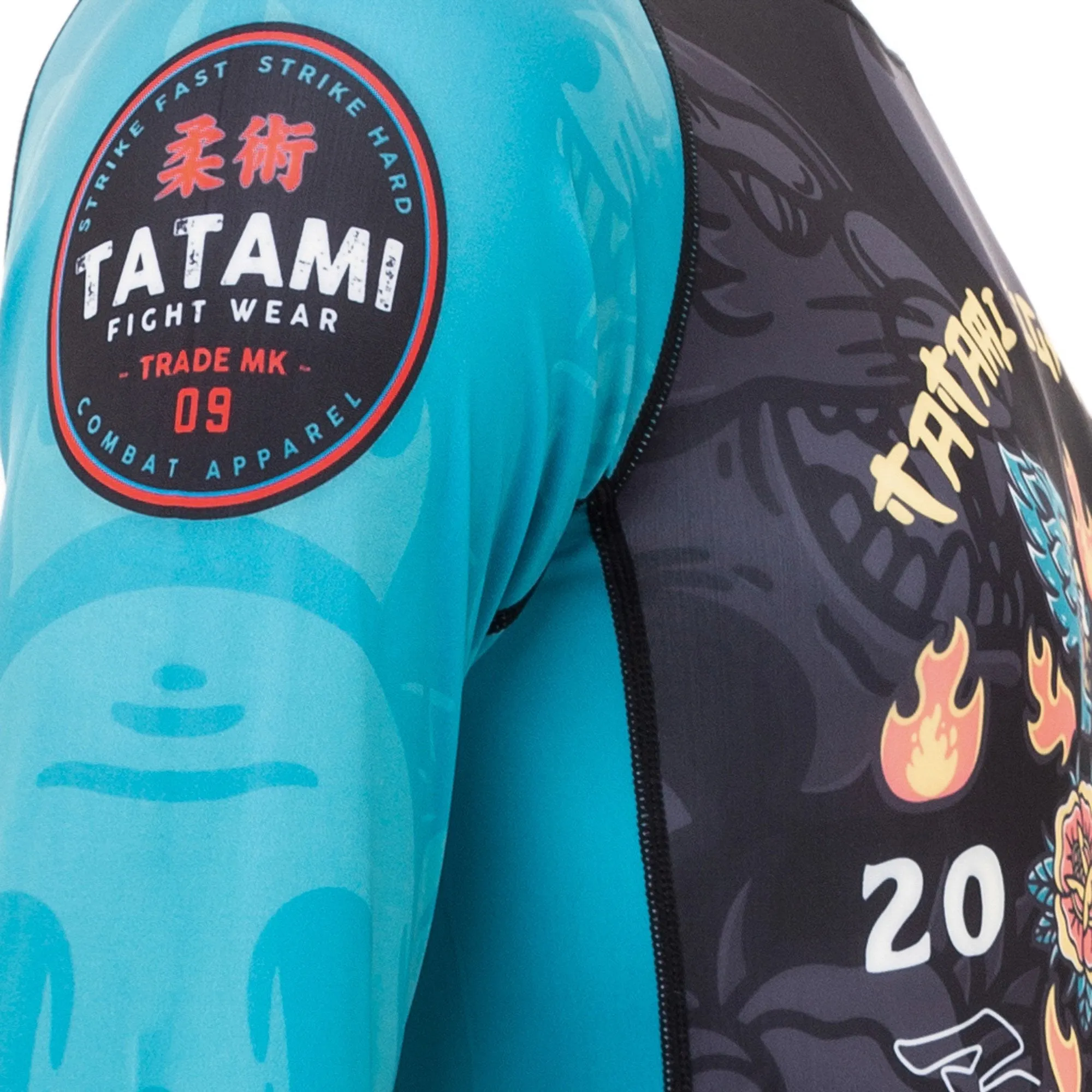 Tatami "Dia De Los Muertos" Eco Tech Recycled Rash Guard