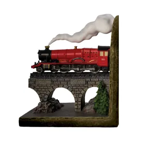 The Bradford Exchange HARRY POTTER The Journey to HOGWARTS Bookend Collection Issue #1: 'Steam Locomotive' Officially Licensed Illuminated 5-Inches