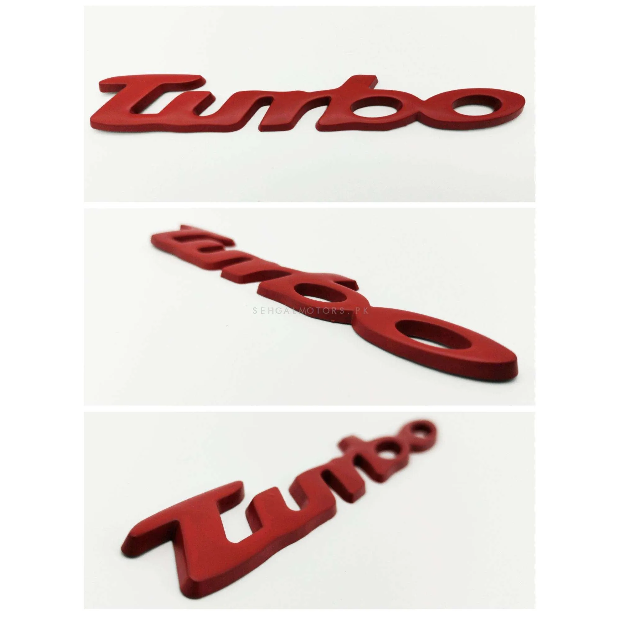 Turbo Logo - Emblem | Decal | Monogram - Red