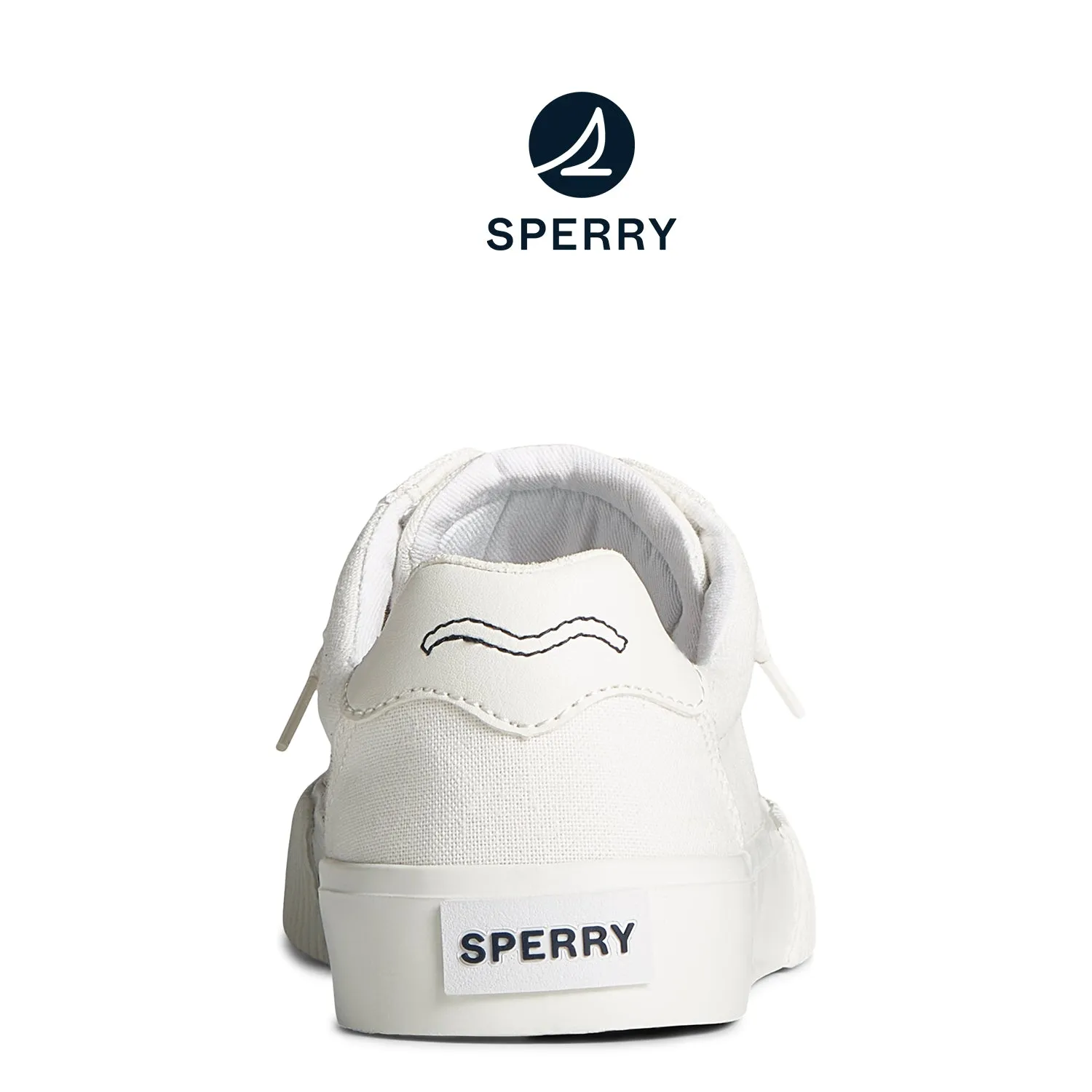 Women's Bermuda SeaCycled™ Canvas Sneaker White (STS89226)
