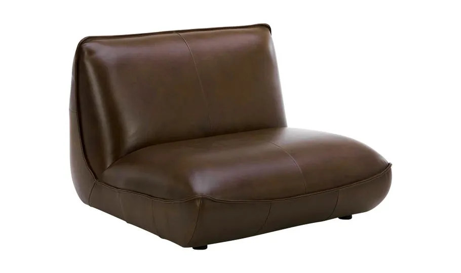 Zeppelin Modular Sectional | Toasted Hickory Leather
