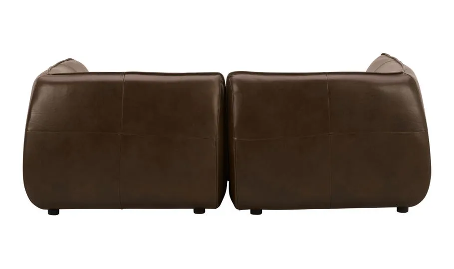 Zeppelin Modular Sectional | Toasted Hickory Leather