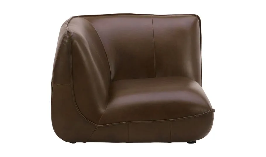 Zeppelin Modular Sectional | Toasted Hickory Leather