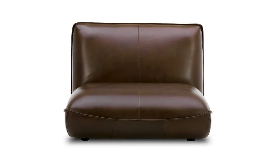 Zeppelin Modular Sectional | Toasted Hickory Leather